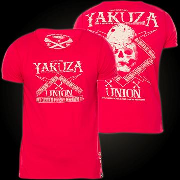 Union T-shirt fra Yakuza Rød
